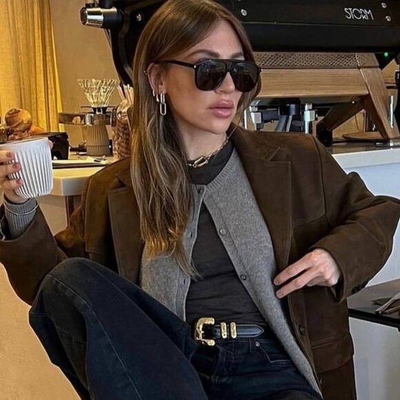 Final Price! Saint Laurent SL596 DUNE 001 Sunglasses - Picture 1 of 13